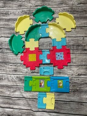 18 pc VTech GoGo Smart Wheels Toddler toy car race track pieces replacement GUC